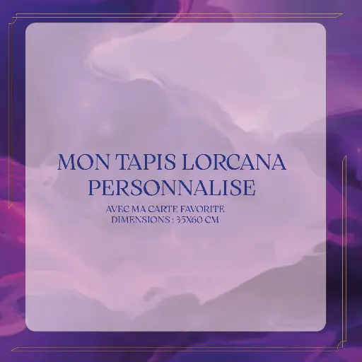 Tapis - Personnalisé